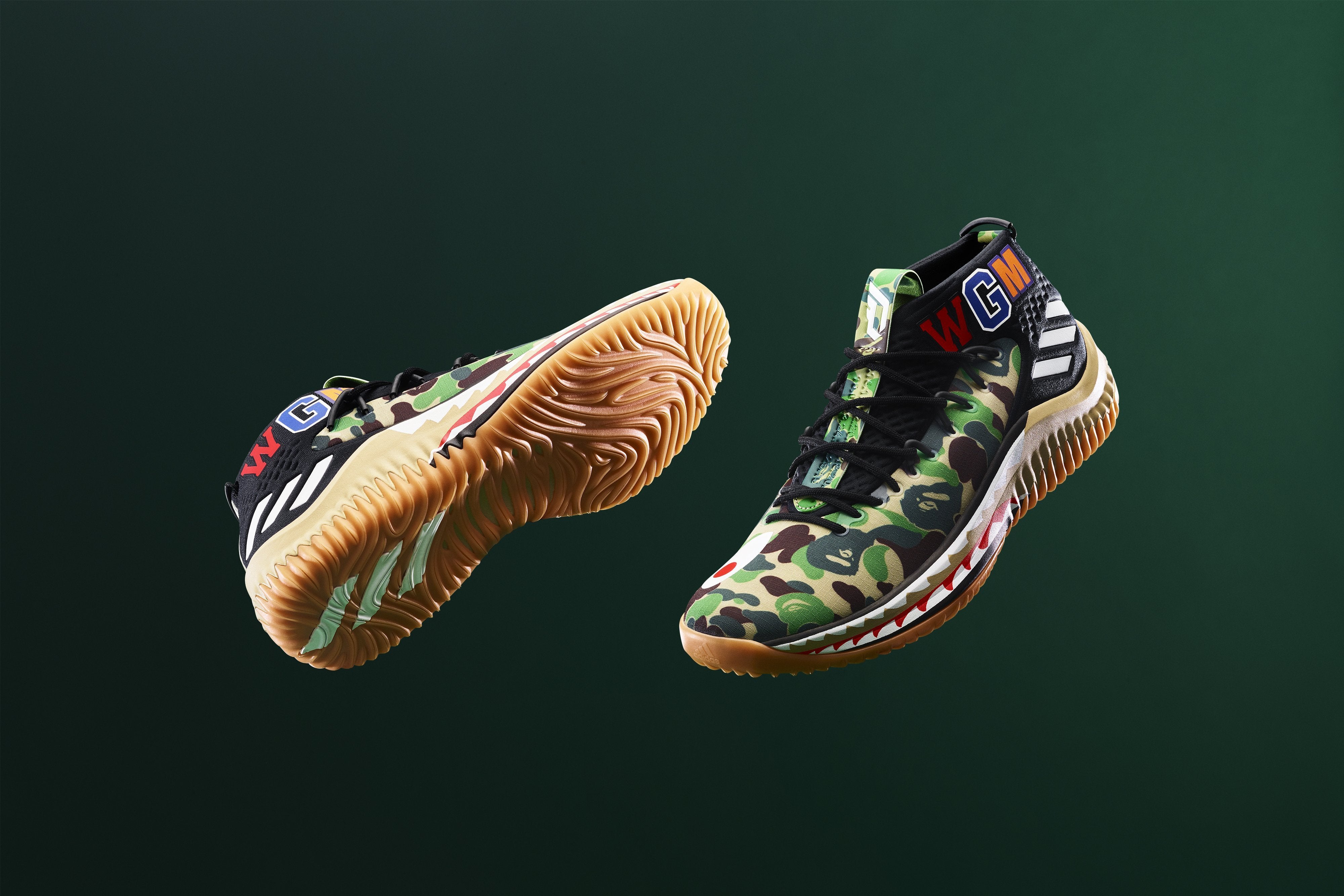 Adidas consortium dame 4 x bape Clearance