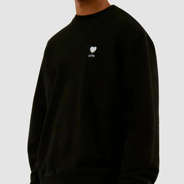 Arte Heart Flower Logo Crewneck