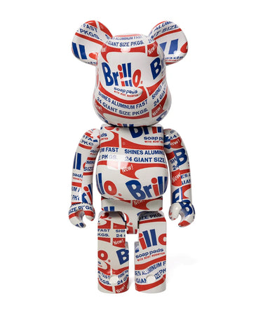 Medicom Toy Be@rbrick 1000%  Andy Warhol "Brillo"