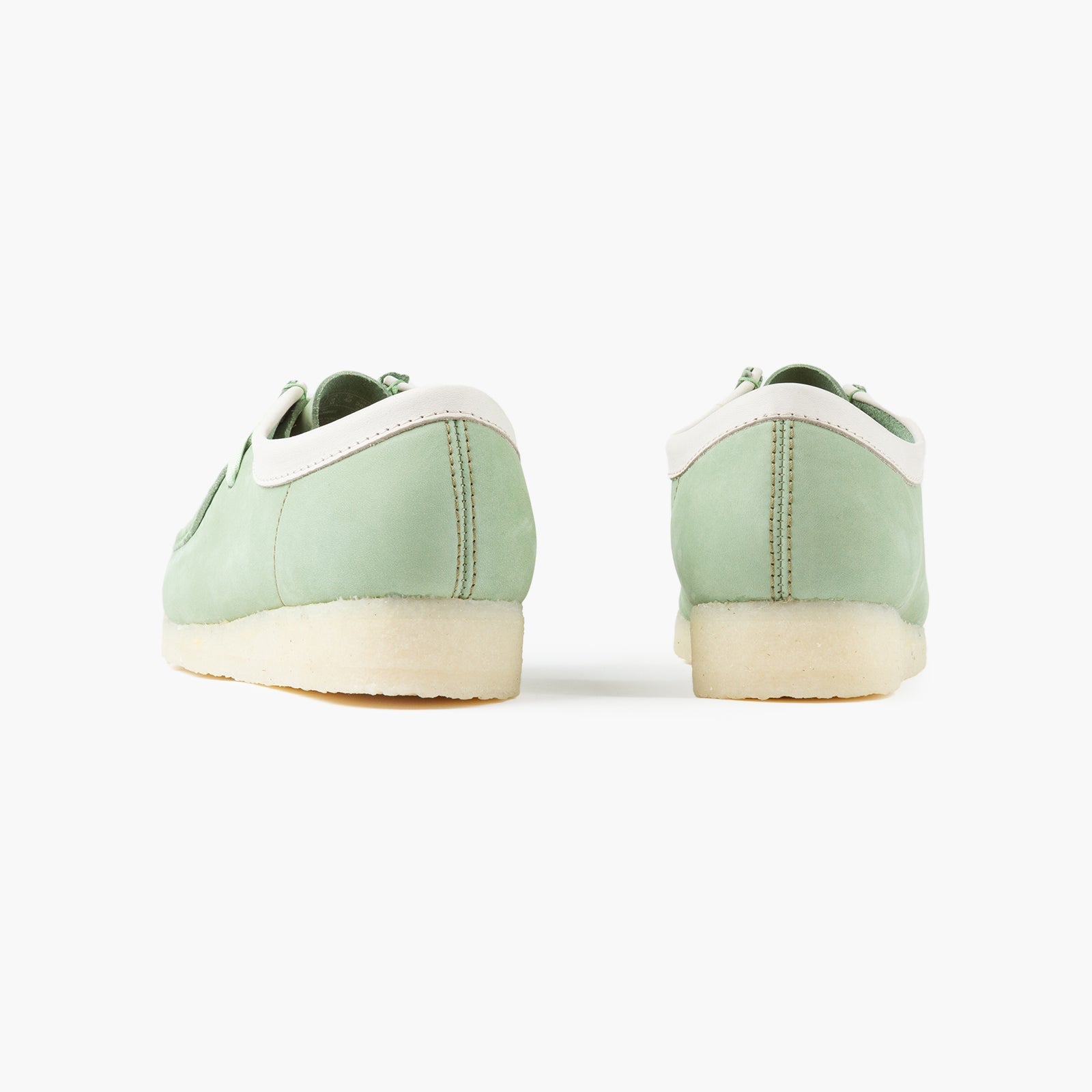 Clarks Wallabee-26165557-Green-10.5 us-SUEDE Store