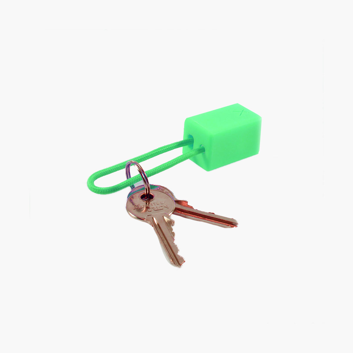 L10 Keychain-PH015GR-Green-One Size-SUEDE Store