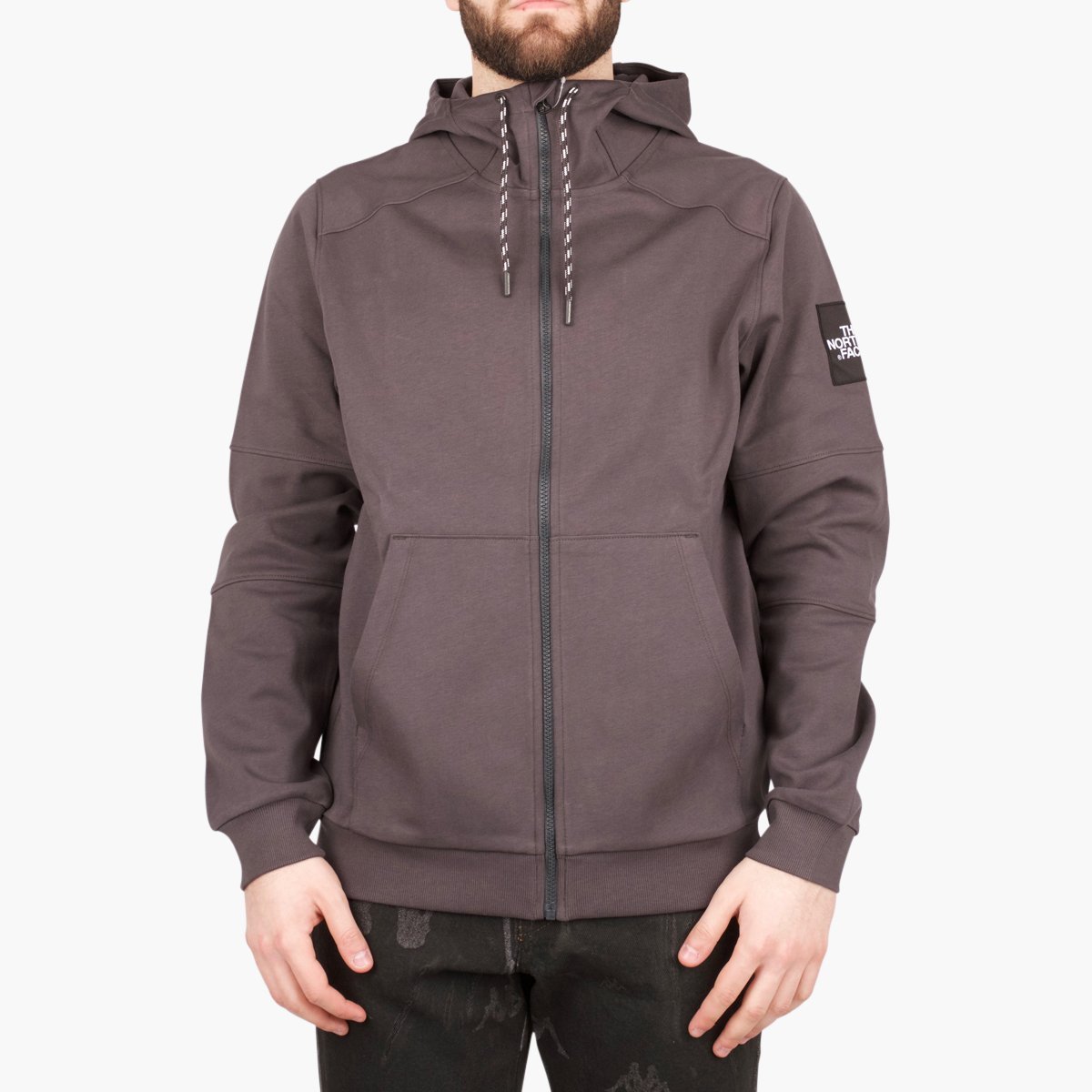 North Face Mountain Fine Full Zip Hoodie-SUEDE Store