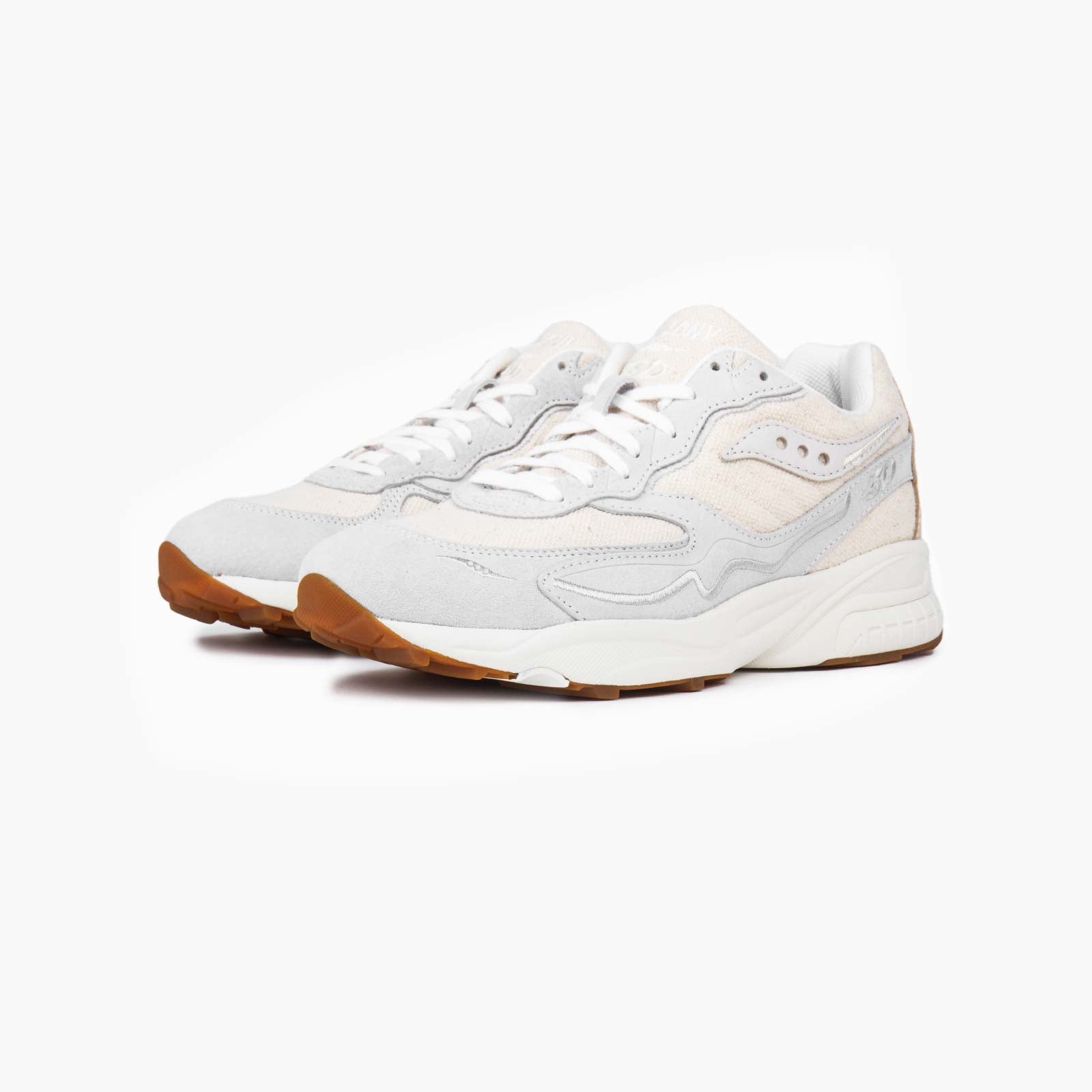 Saucony 3D Grid Hurricane Undyed-SUEDE Store