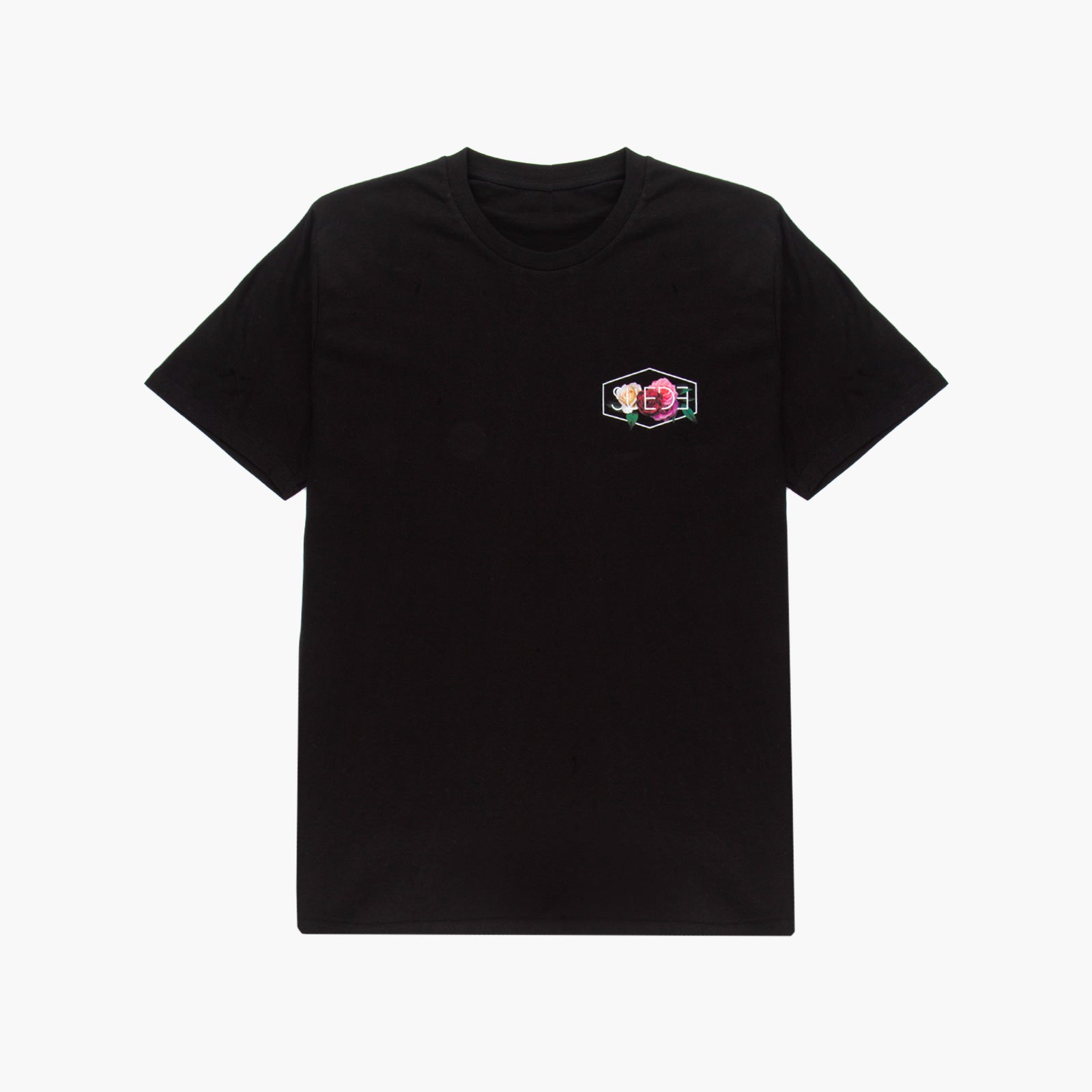 SUEDE Floral Logo T-Shirt-SUEDE Store