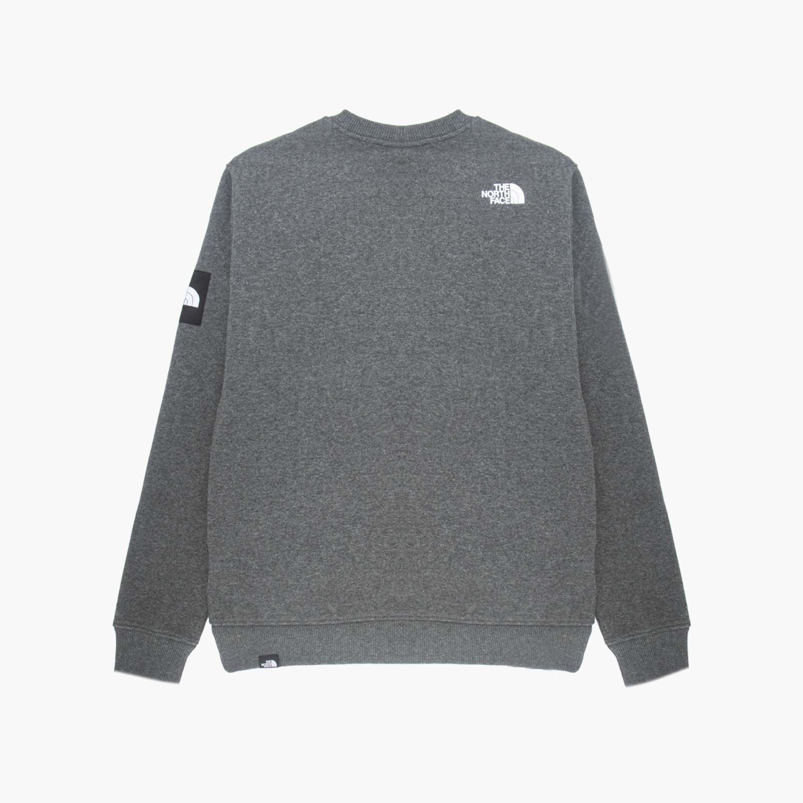 The North Face Seasonal Fine Crew-NF0A7X36DYY1-Grey-X-Small-SUEDE Store