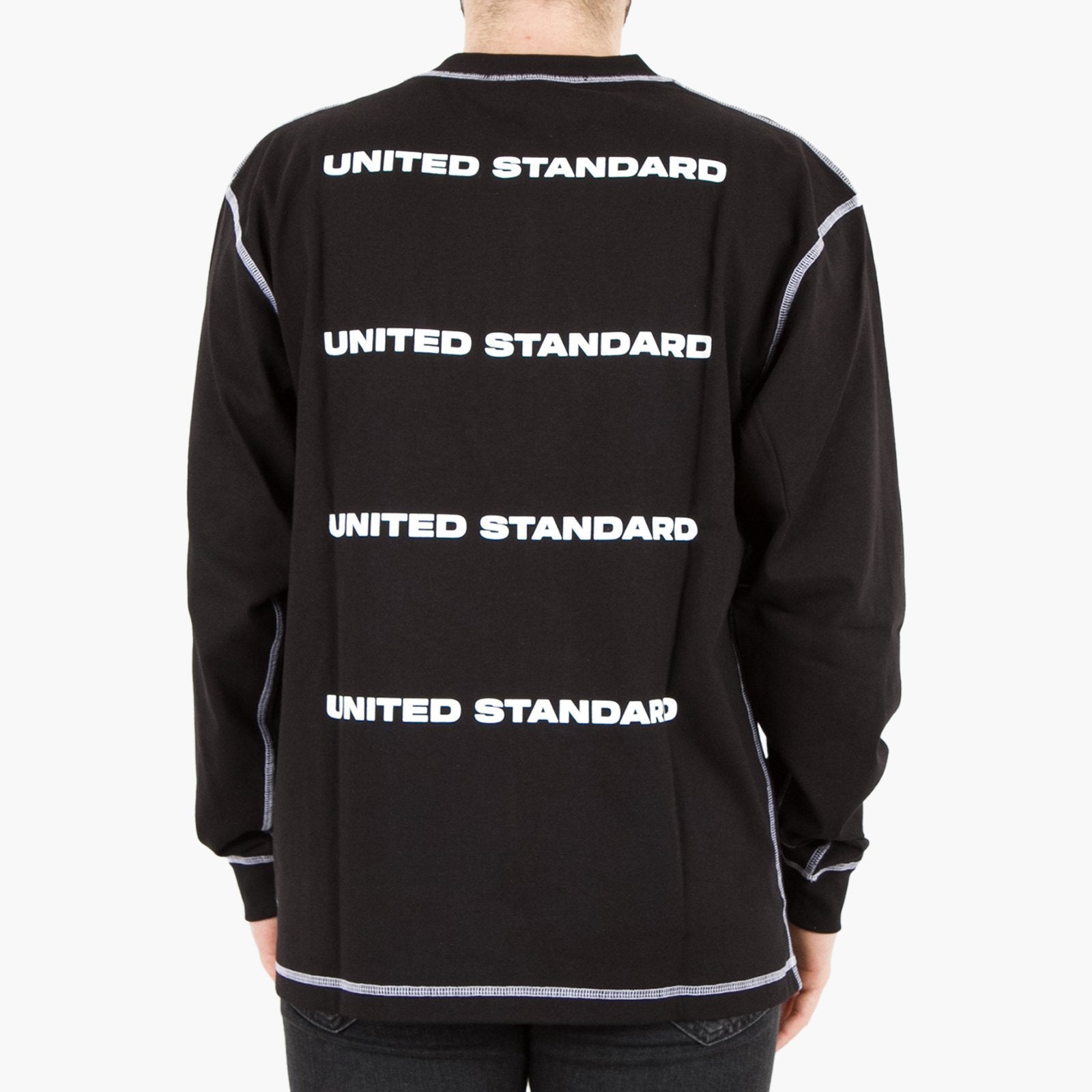 United Standard Card Holder Longshirt-20SUSLS04-Black-Small-SUEDE Store