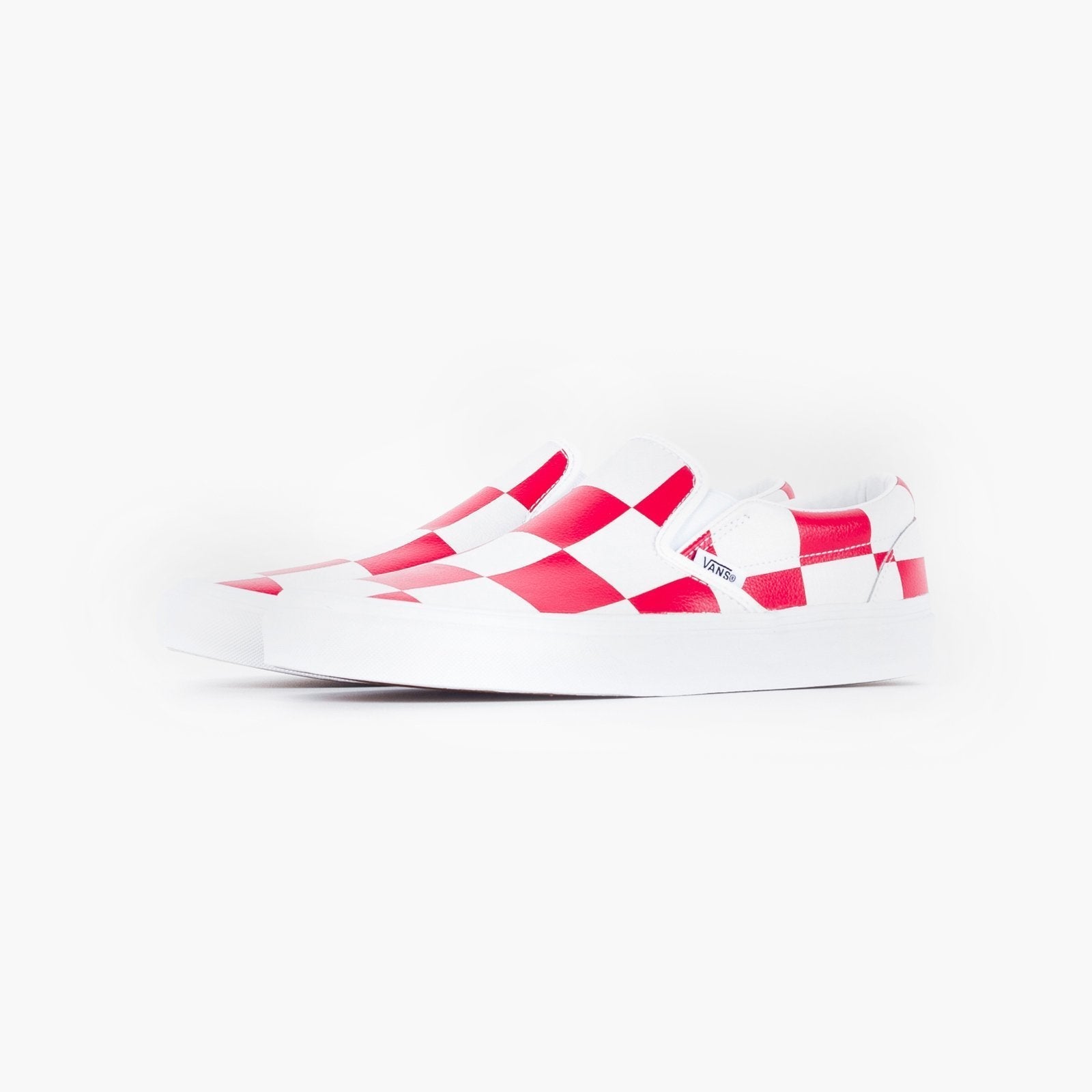 Vans Classic Slip On Leather Check-SUEDE Store