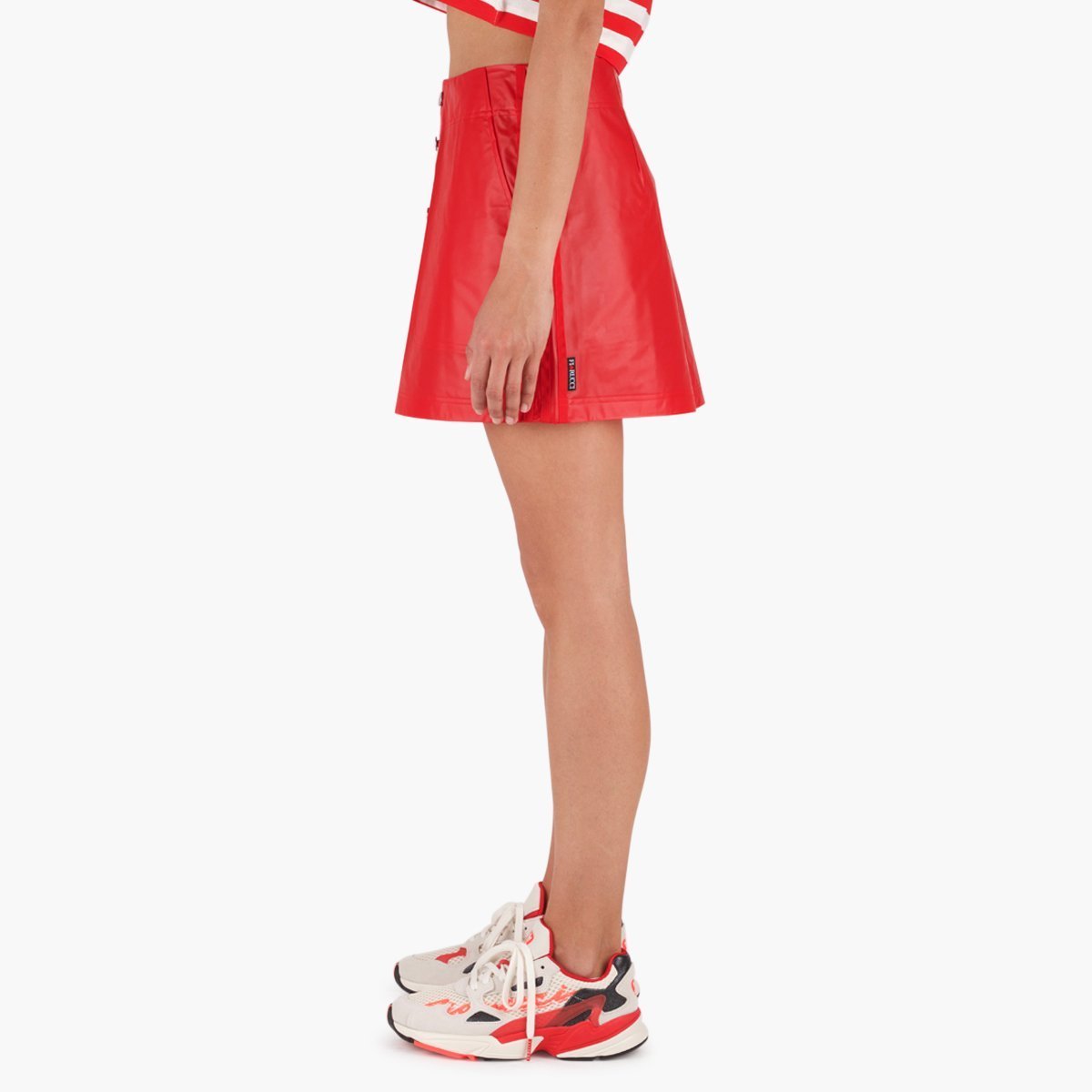 gebouw Thuisland Grondig adidas Originals FIORUCCI Kiss Mini Skirt now at SUEDE Store – SUEDE Store